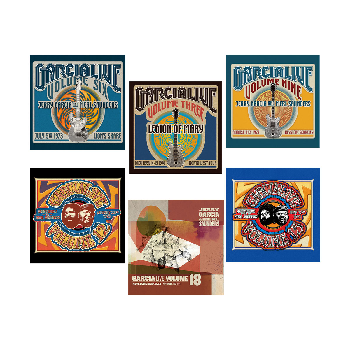 Jerry & Merl CD Bundle