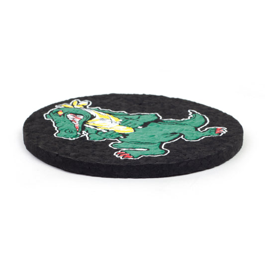 Alligator Recycled Rubber Coaster