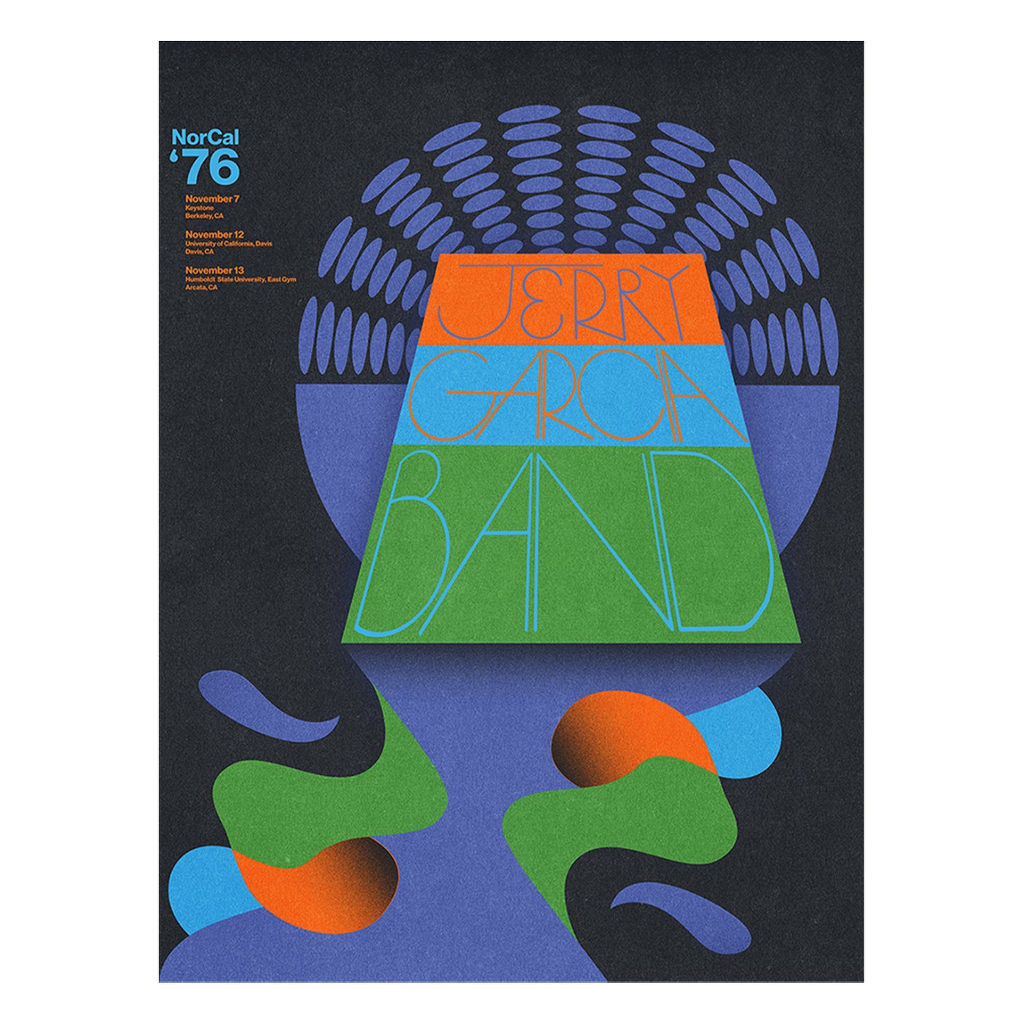 Jerry Garcia Band GarciaLive Volume 17 Poster