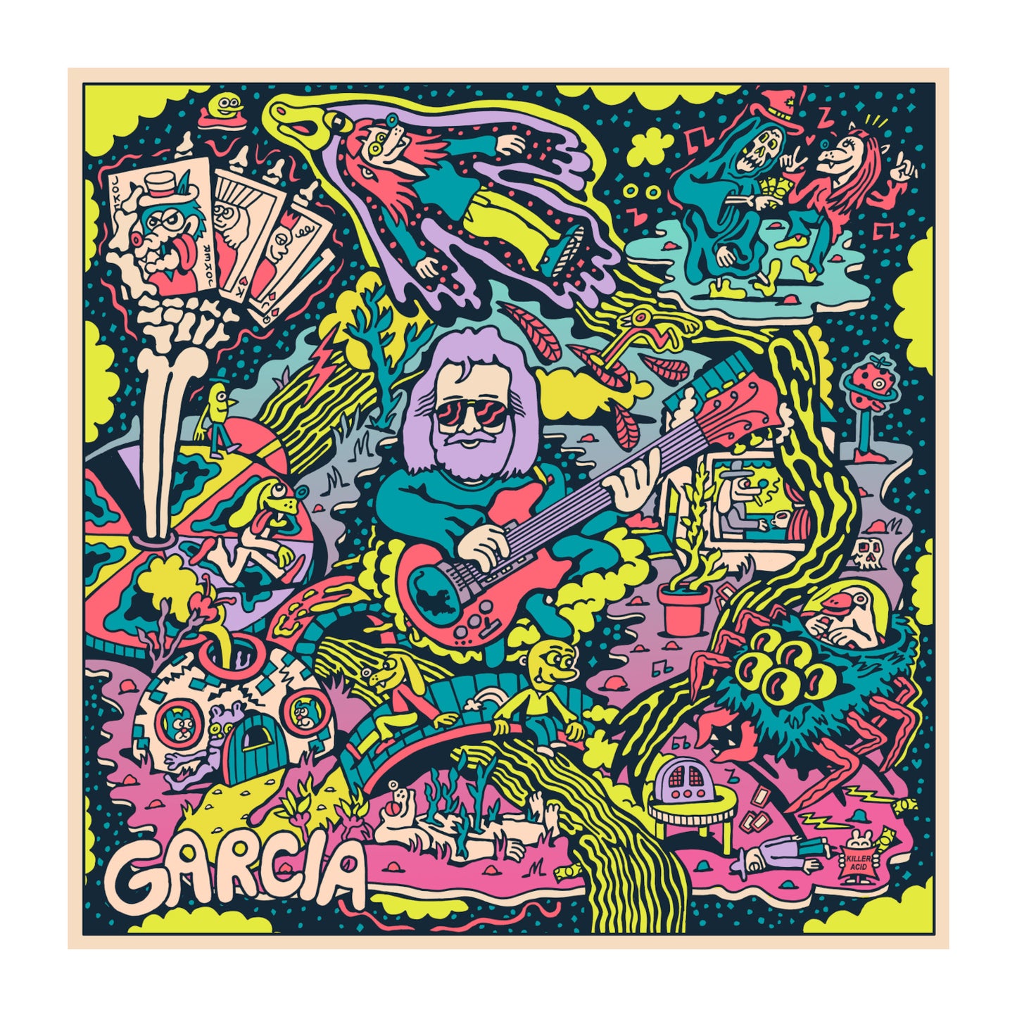 Garcia (Bicycle Day 2023) by Killer Acid Limited Edition Print