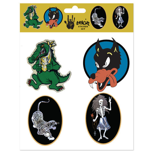 Jerry Garcia Guitar Sticker Pack