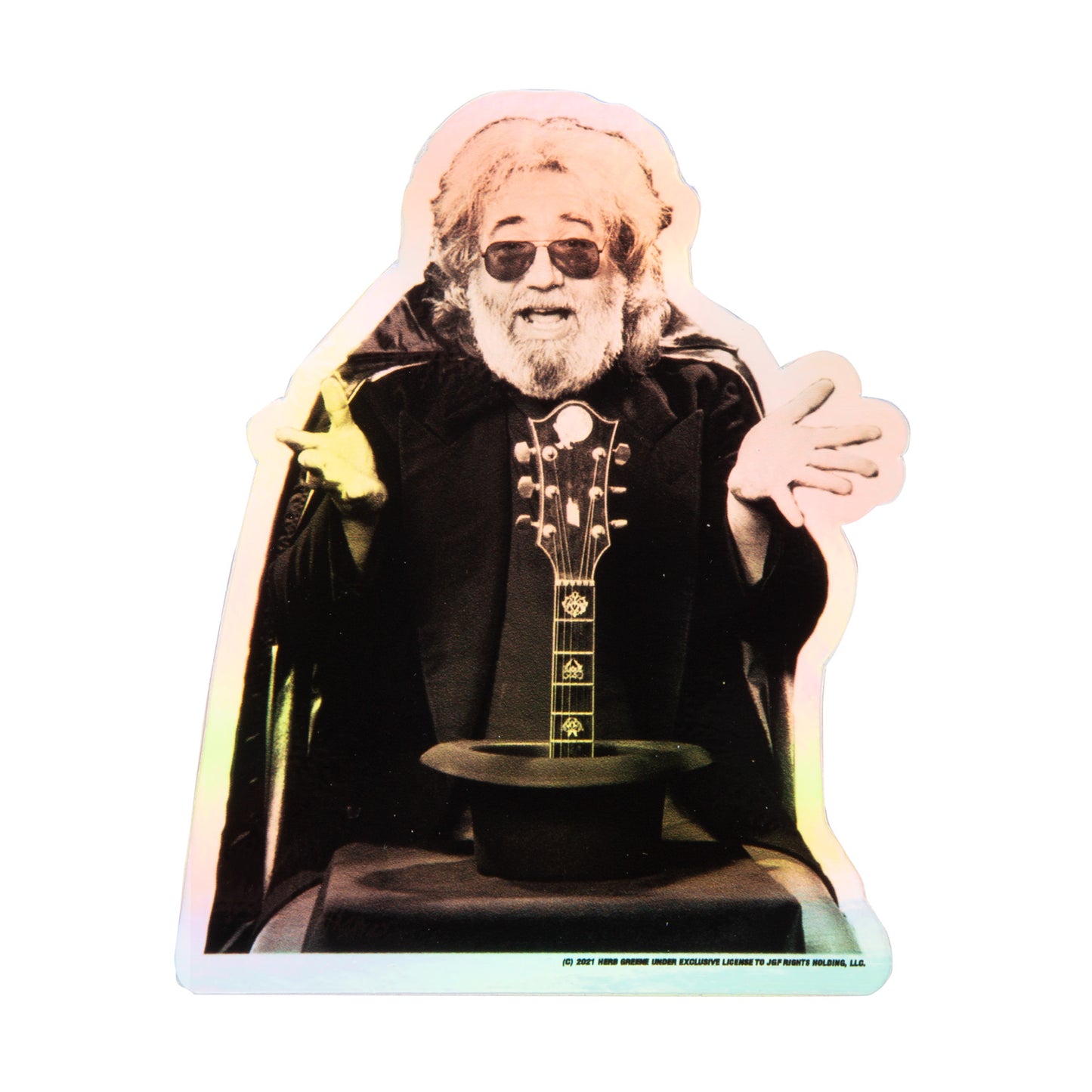 Jerry on Broadway Holographic Sticker