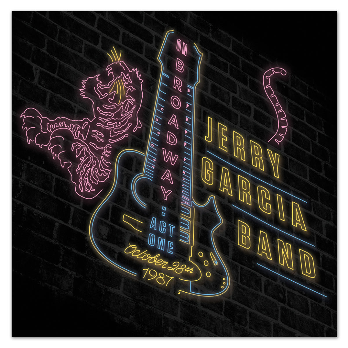 Jerry Garcia Band - On Broadway Act One: 10/28/87 3-CD Set or Digital Download