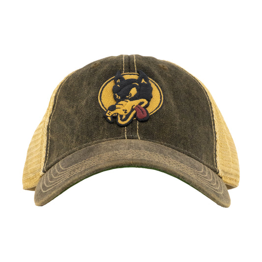 Jerry Garcia Wolf Mesh Snapback Hat