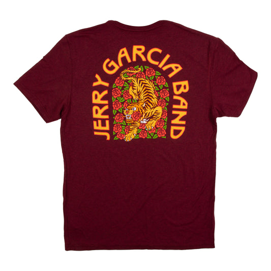Jerry Garcia Band Tiger & Roses Sustainable T-Shirt