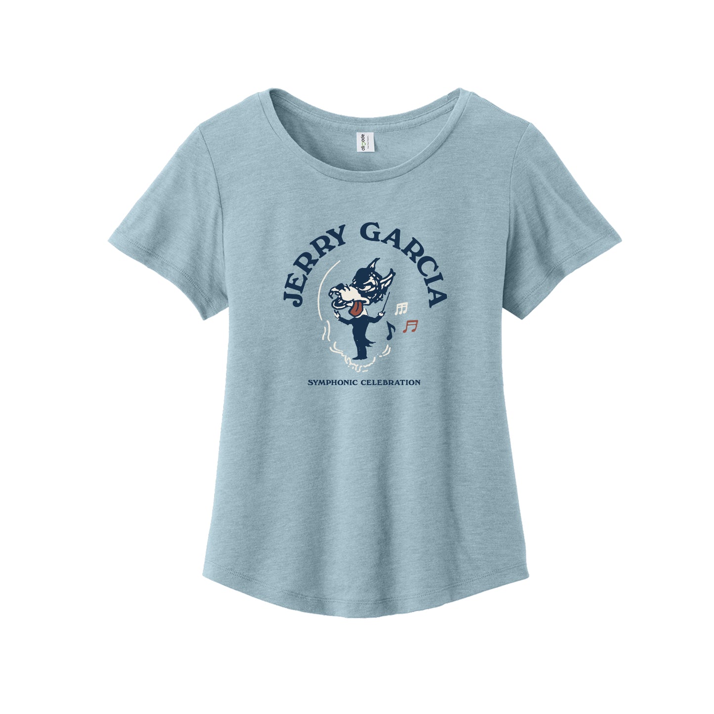 Jerry Garcia Symphonic Celebration Ladies T-Shirt