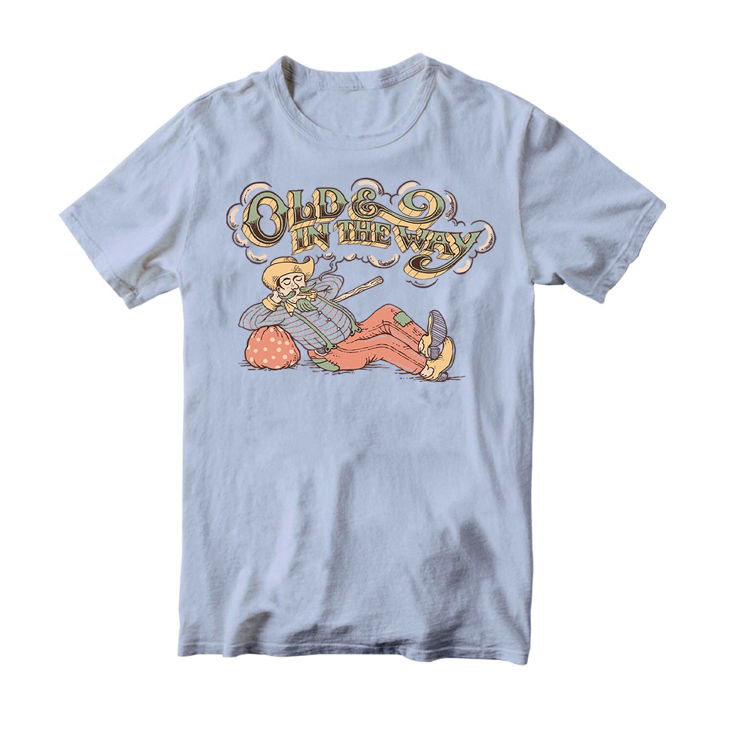 Old & In the Way Hobo T-Shirt -- Light Blue