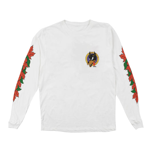 Woodgrain Wolf Longsleeve T-Shirt