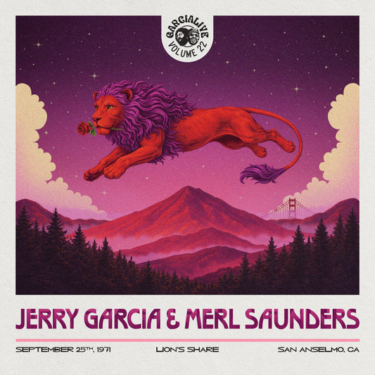 GarciaLive Volume 22: September 25th, 1971 Lion's Share – CD or Digital Download, Poster & T-Shirt