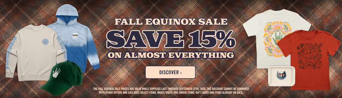 Fall Equinox Sale - Save 15% On Almost Everything | Discover | The Fall Equinox Sale prices are valid while supplies last through September 27th, 2026. The discount cannot be combined with other offers and excludes select items, music/video, pre-order items, gift cards and items already on sale.
