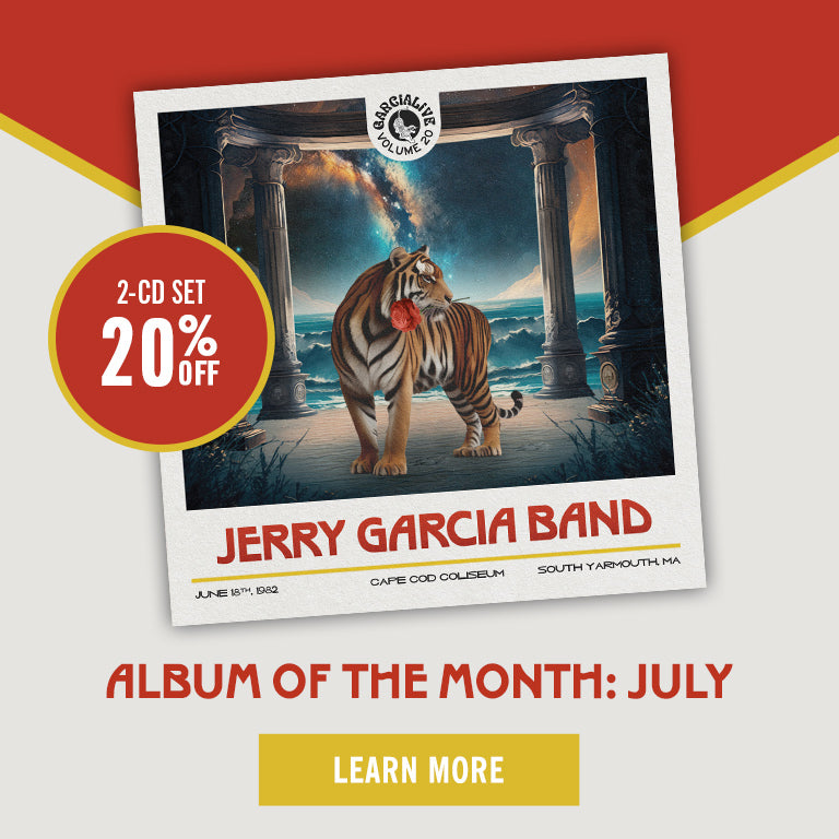 Album of the Month: July | 2-CD Set 20% Off | GarciaLive Volume 20 | Learn More