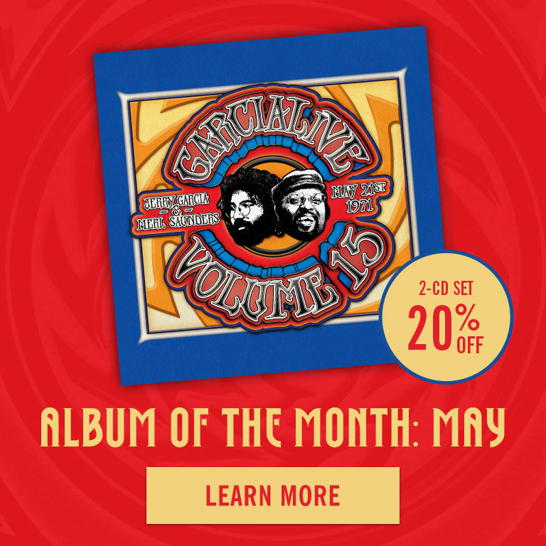 Album of the Month: May - GarciaLive Volume 15; 2 -CD Set 20% Off - LEARN MORE