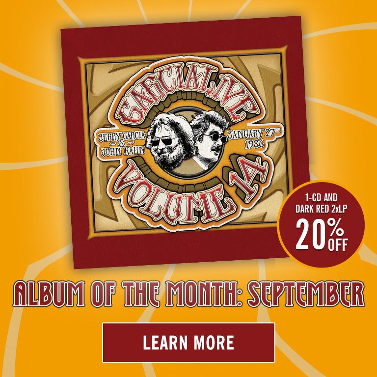 Album of the month: September - GarciaLive Volume 14: 1-CD and Dark Red 2 x LP - 20% Off | Learn More