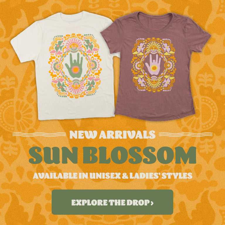 New Arrivals - Sun Blossom - Available in Unisex & Ladies' Styles | Explore the drop>