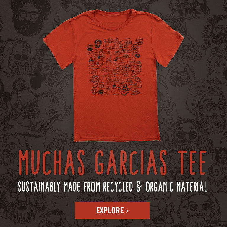 Muchas Garcias Tee: Sustainably Made From Recycled & Organic Material | Explore>