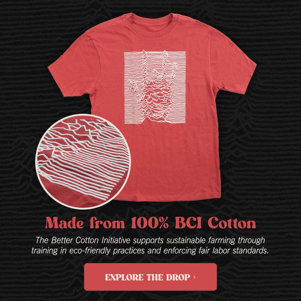Made from 100% BCI Cotton: The Better Cotton Initiative supports sustainable farming through training in eco-friendly practices and enforcing fair labor standards.