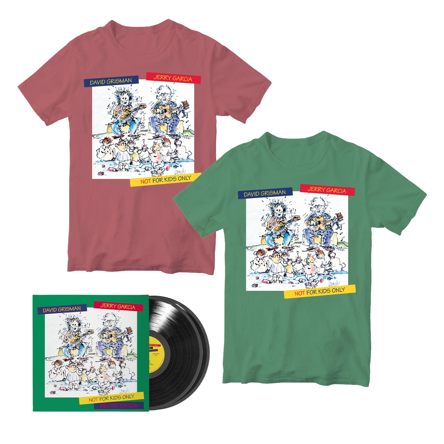 Not for Kids Only (Deluxe Edition) [2xLP] + T-Shirt Bundle