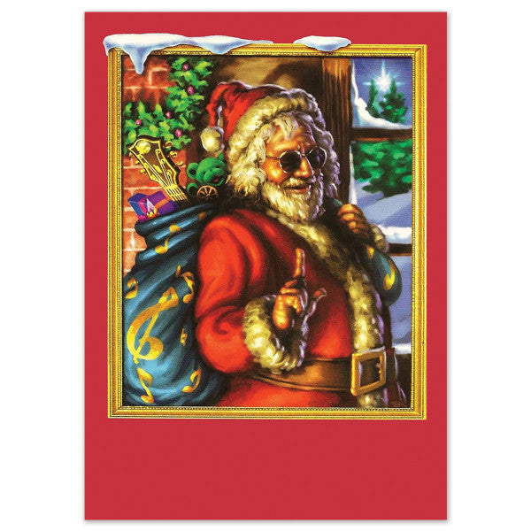 Jerry Garcia Christmas Cards [10 Pack w/ Envelopes]