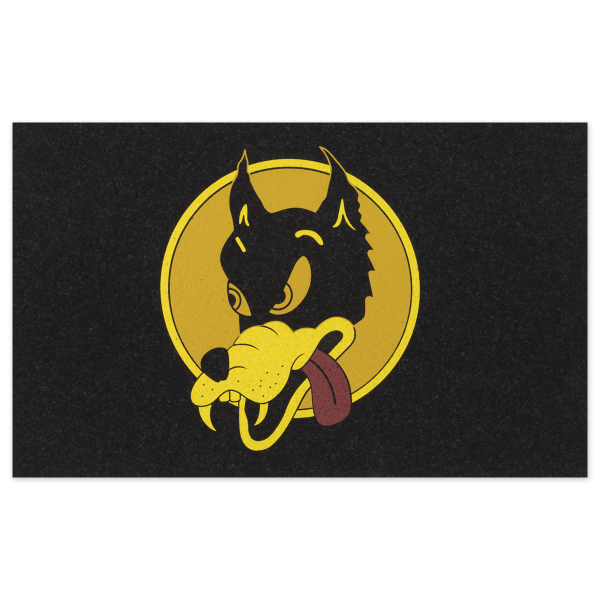 Wolf Recycled Doormat