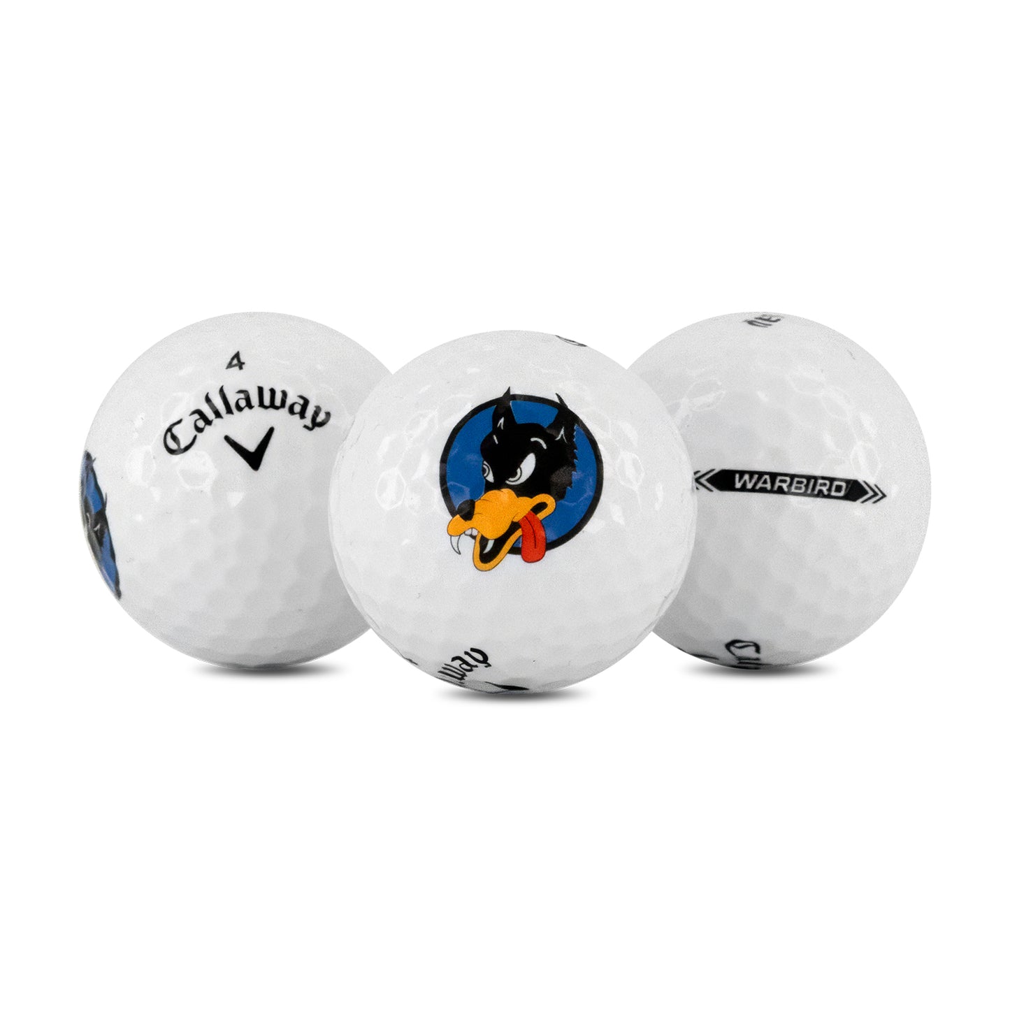 Jerry Garcia Wolf Golf Balls