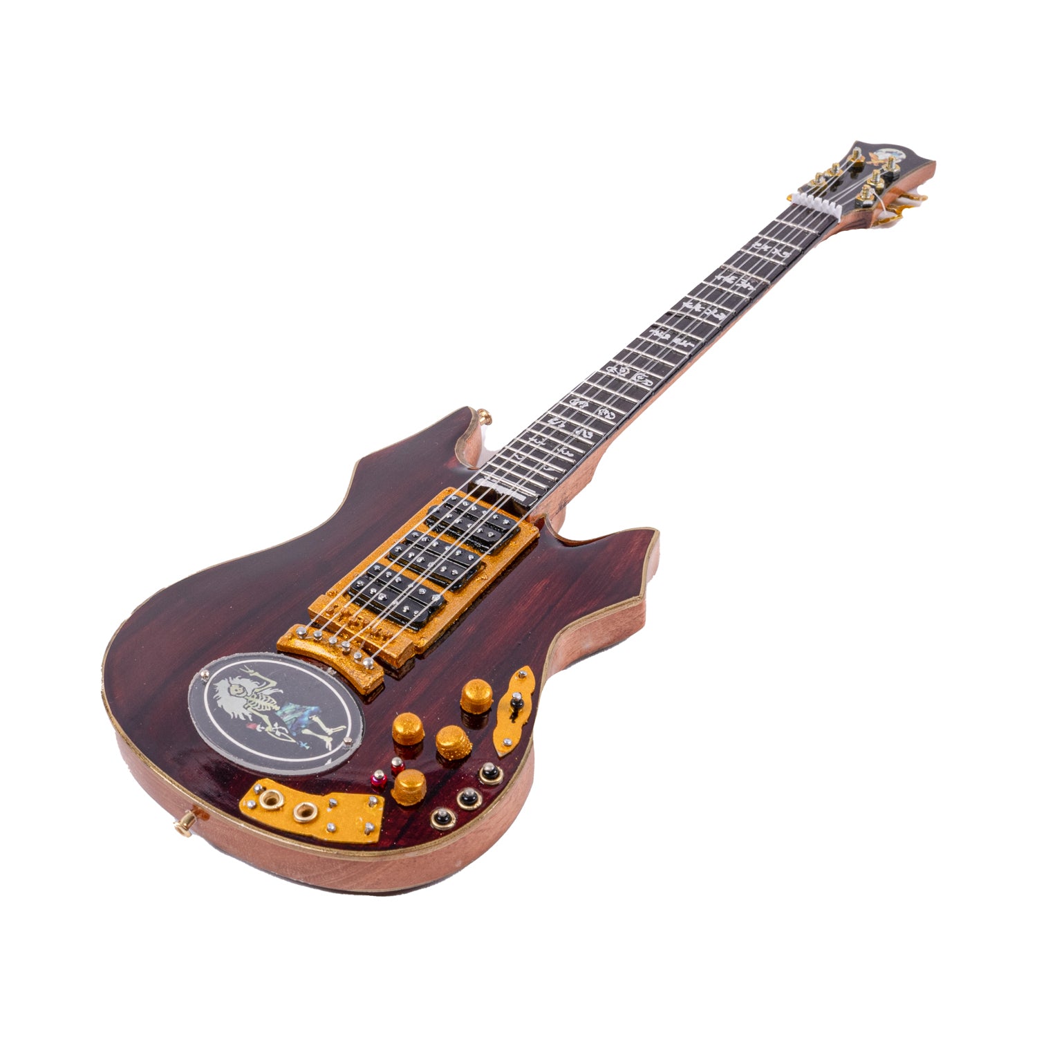 オレフォス　Rosebud　ベース Axe Heaven x Rosebud Jerry Garcia Mini Guitar Replica – GFP
