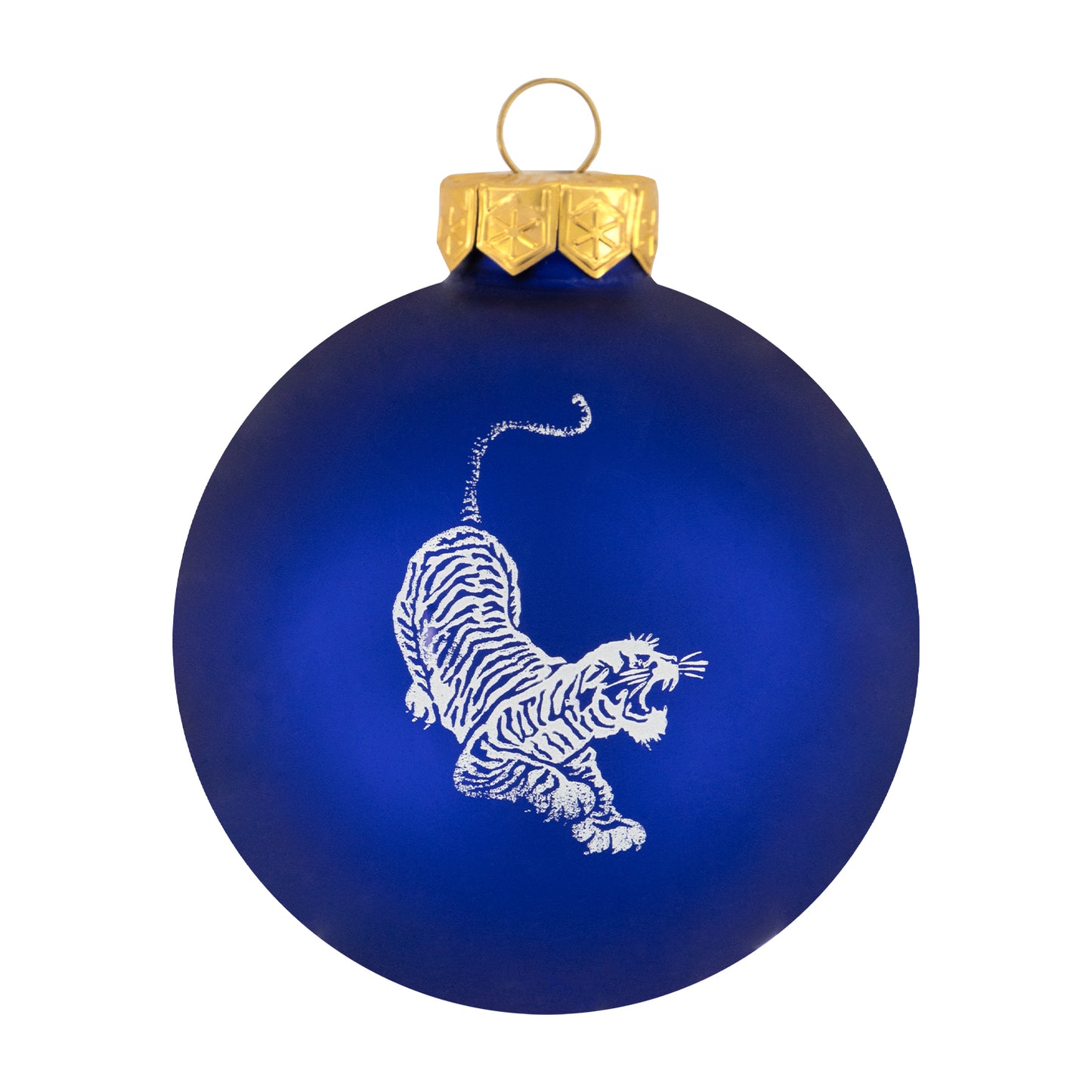 Jerry Garcia Tiger Glass Ornament