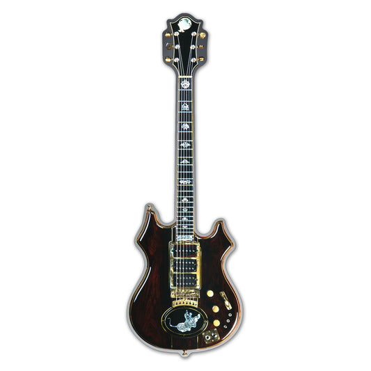 Jerry Garcia Tiger Guitar Acrylic Magnet