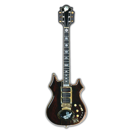 Jerry Garcia Tiger Guitar Acrylic Magnet – Garcia Family Provisions