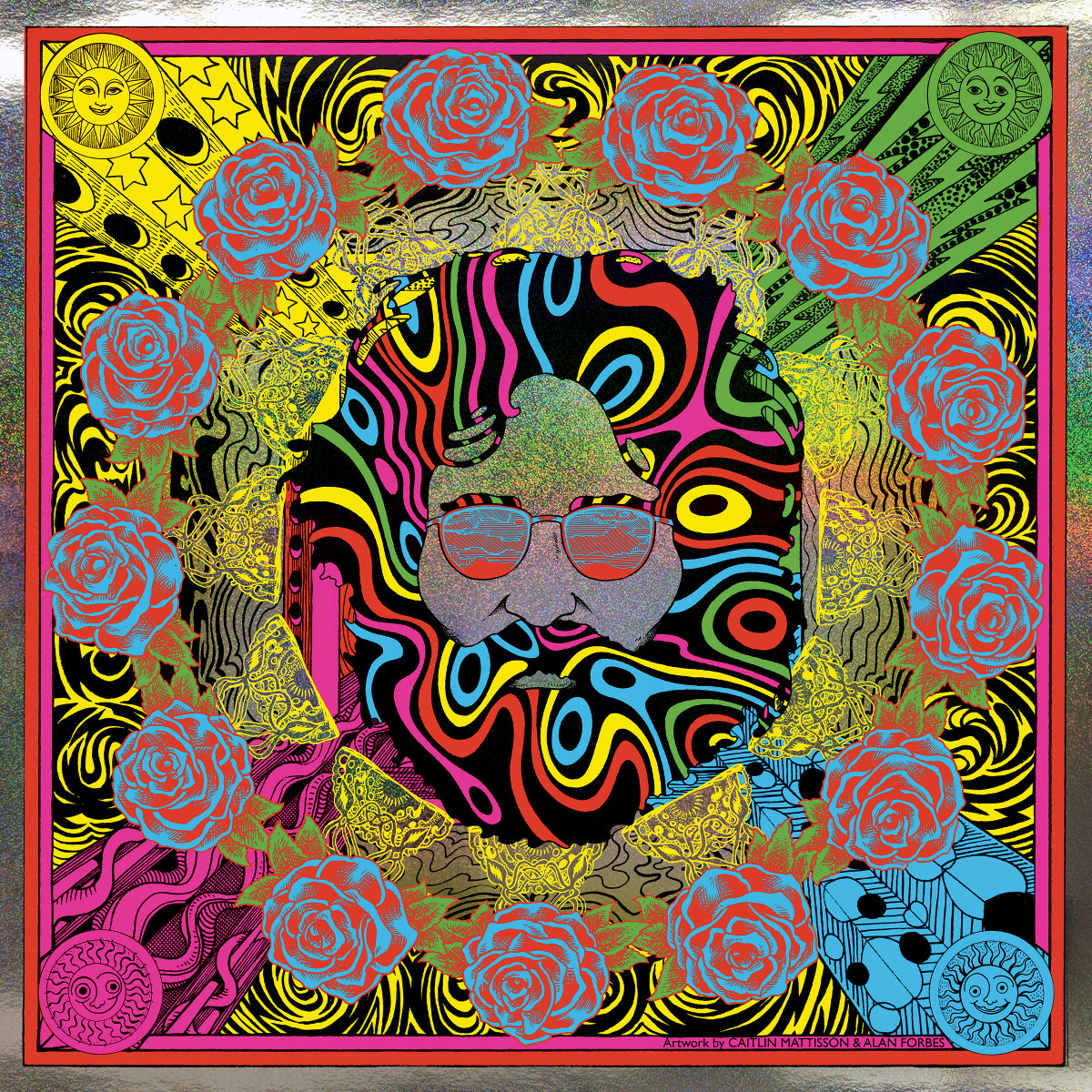 Bicycle Day 2018 (Sparkle Variant) Limited Edition Print by Caitlin Mattisson and Alan Forbes