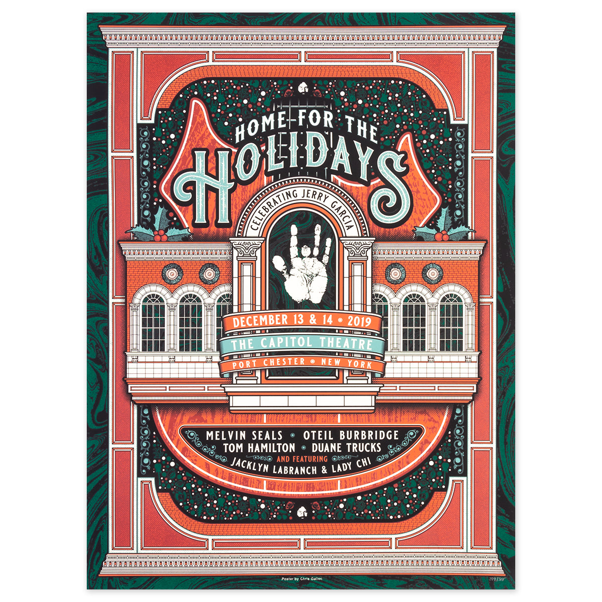 Home For The Holidays Event Poster