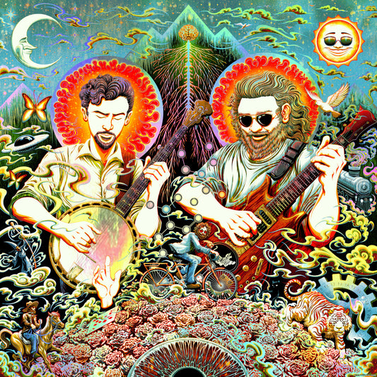 Bicycle Day 2026: Limited Edition Rainbow Foil Print by Miles Tsang