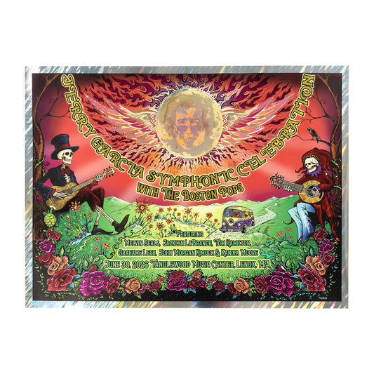 Jerry Garcia Symphonic Celebration 2026 Tanglewood Poster