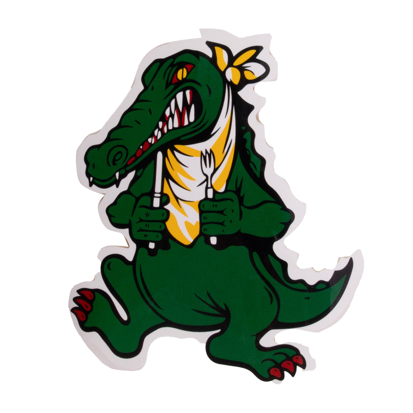 Jerry Garcia Alligator Sticker