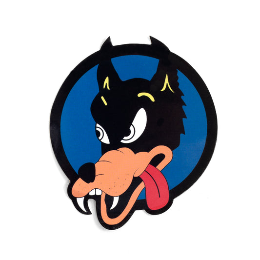 Jerry Garcia Wolf Sticker