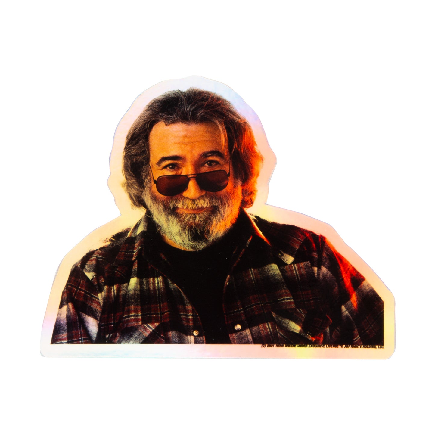 In The Dark Holographic Sticker