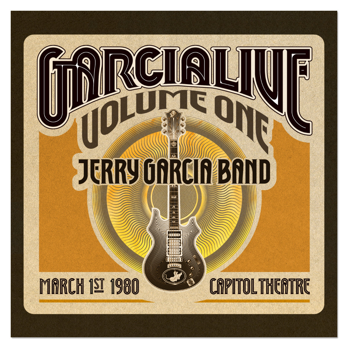 Jerry Garcia Band - GarciaLive Volume 1: Capitol Theatre, 3/1/80 3-CD Set or Digital Download