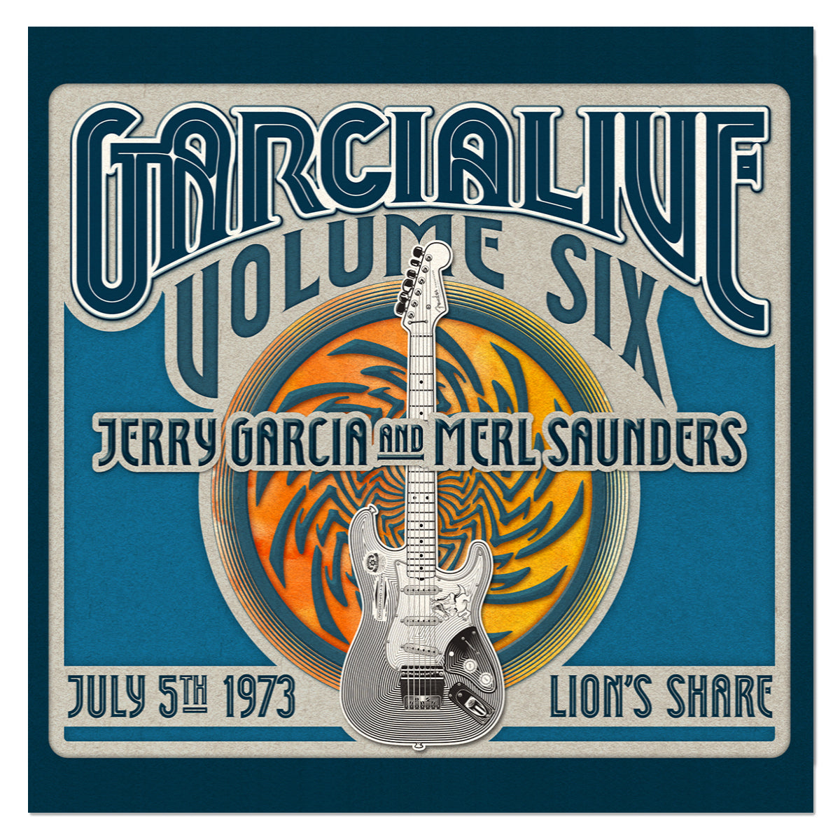 Jerry Garcia & Merl Saunders - GarciaLive Volume 6: 7/5/73 3-CD Set or Digital Download