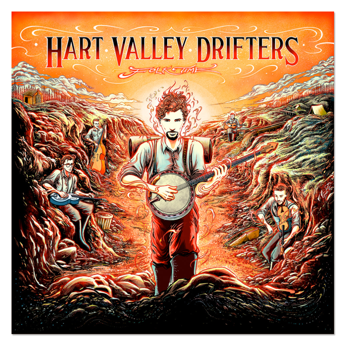 Hart Valley Drifters - Folk Time CD or Digital Download