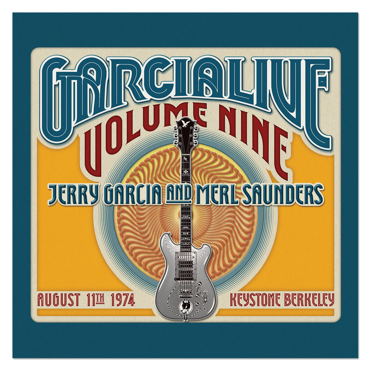 Jerry Garcia & Merl Saunders - GarciaLive Volume 9: 8/11/74 2-CD Set or Digital Download