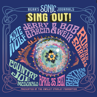 Bear's Sonic Journals: Sing Out! Berkeley Community Theater, 4/25/1981 (3-CD Set)