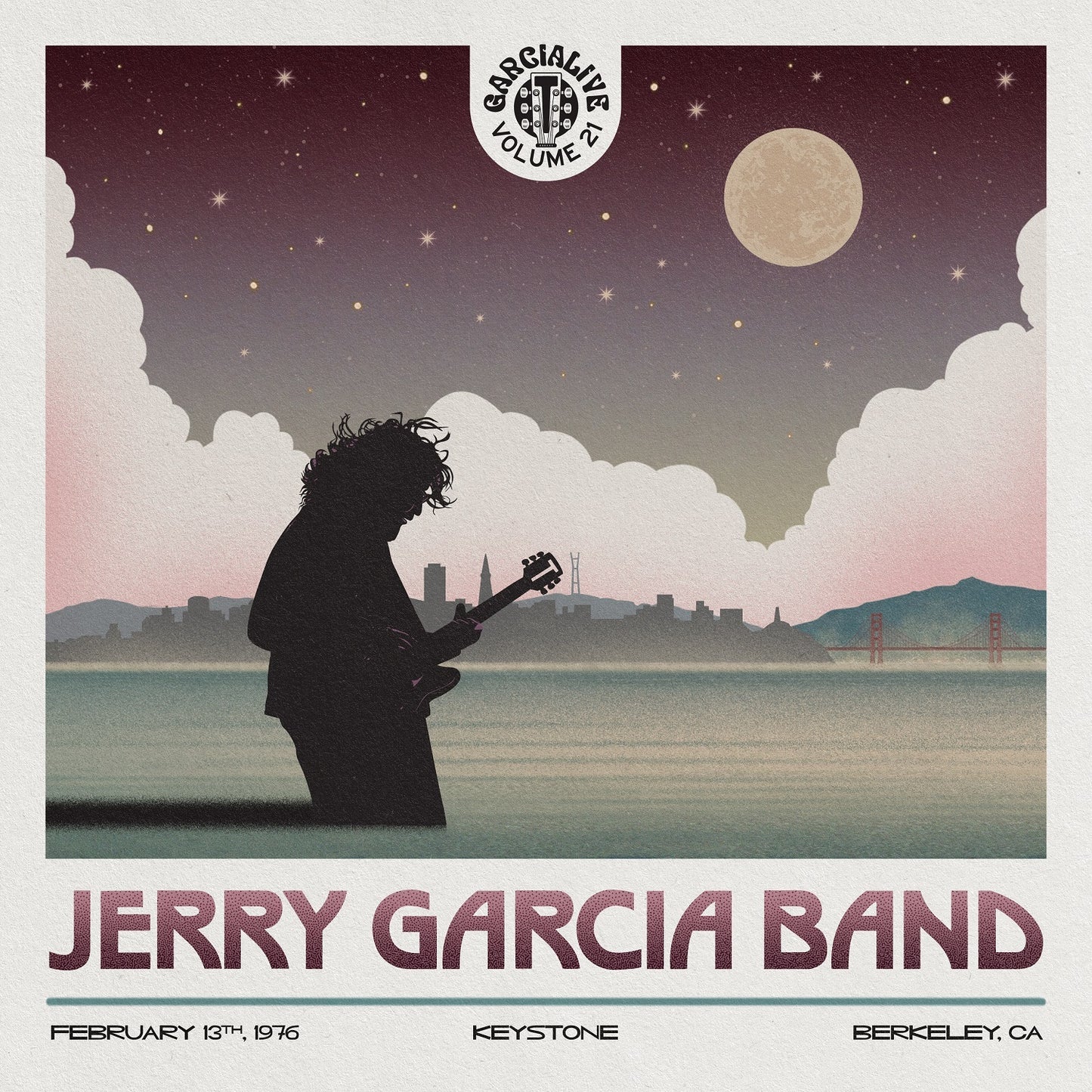 GarciaLive Volume 21: February 13th, 1976 Keystone Berkeley 2-CD Set or Digital Download