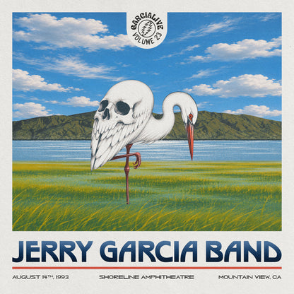 GarciaLive Volume 23: August 14th, 1993 Shoreline Amphitheatre - Digital Download & Organic T-Shirt
