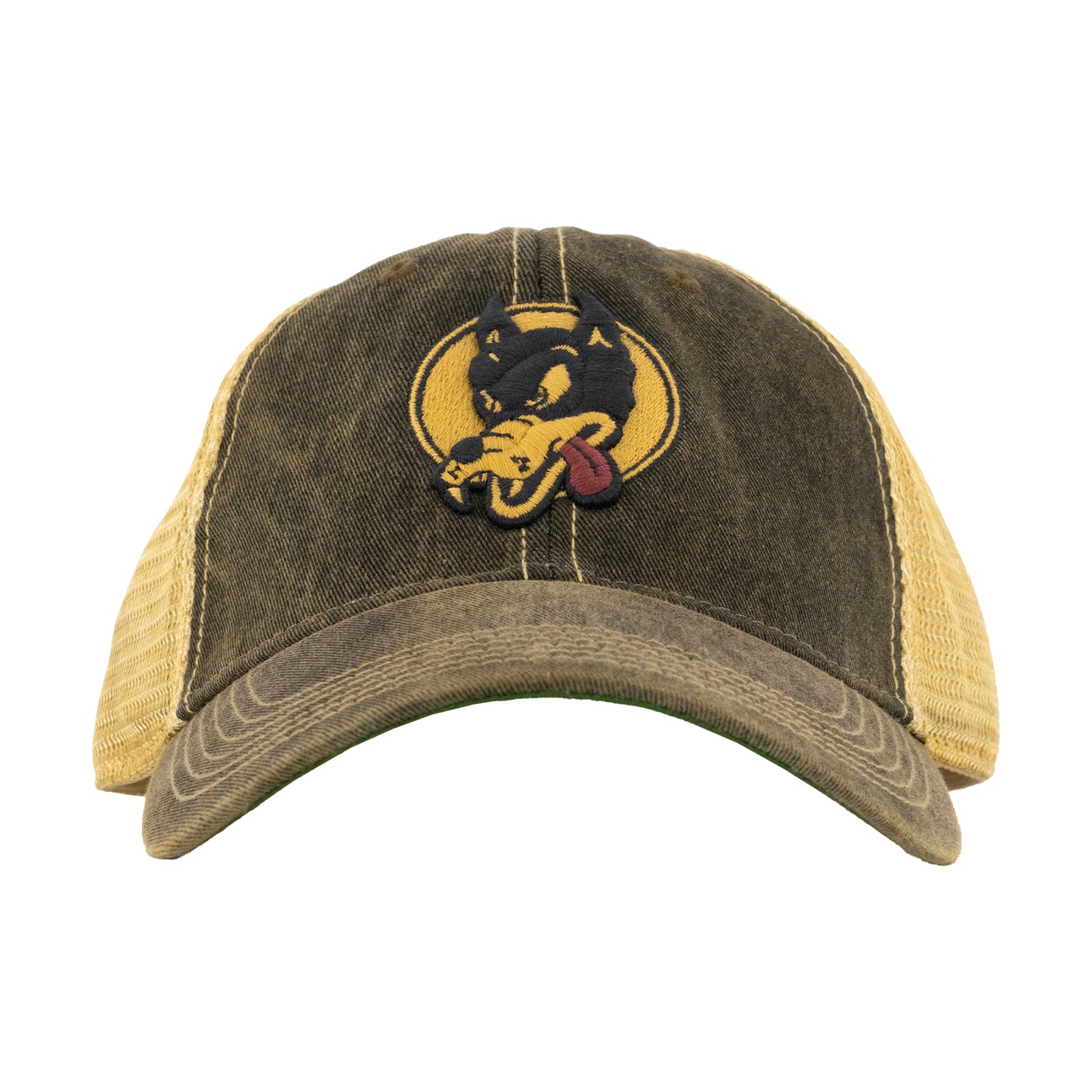 Jerry Garcia Wolf Mesh Snapback Hat