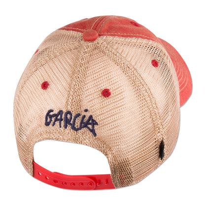 Jerry Garcia Tiger Mesh Snapback Hat
