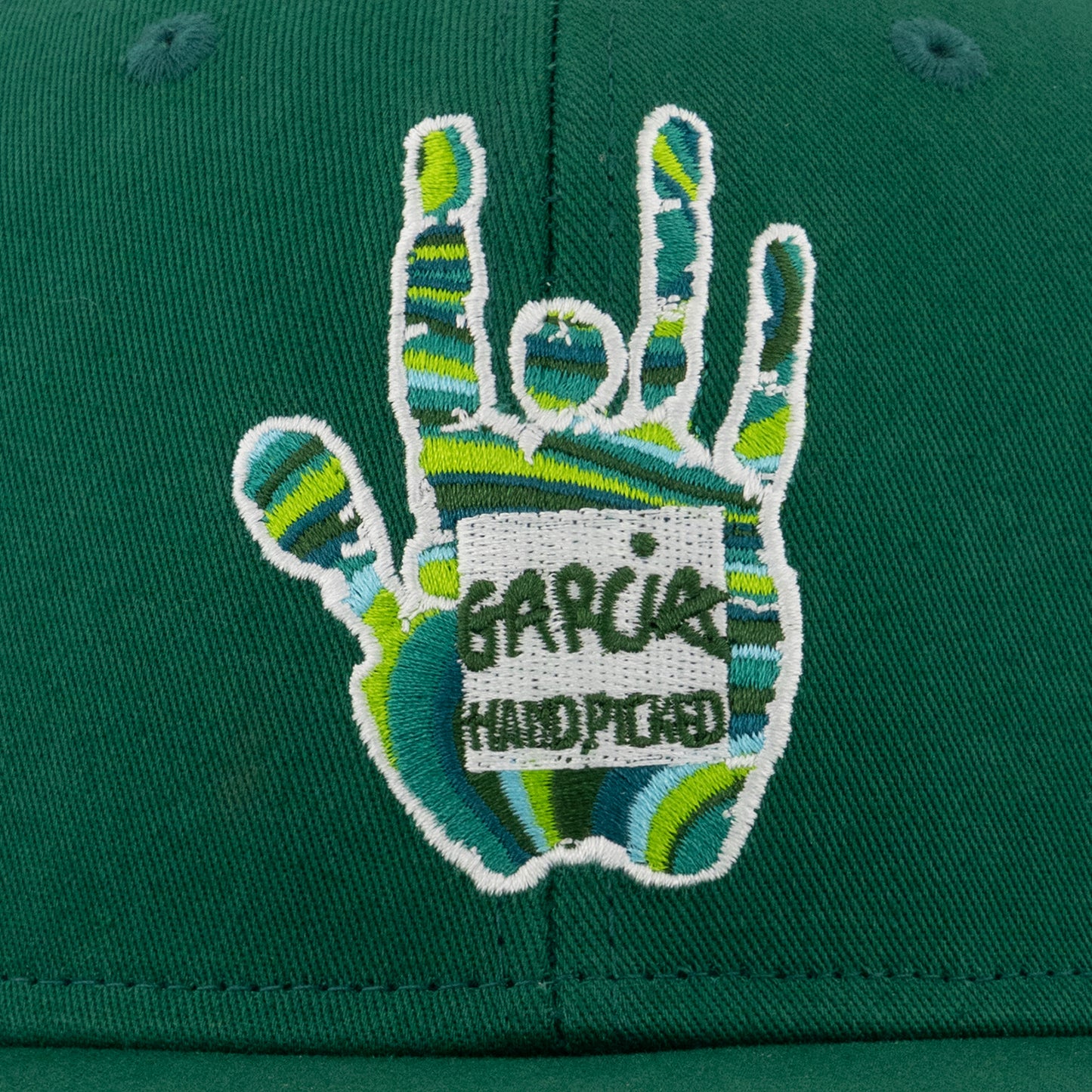 Garcia Hand Picked Green Flat Brim