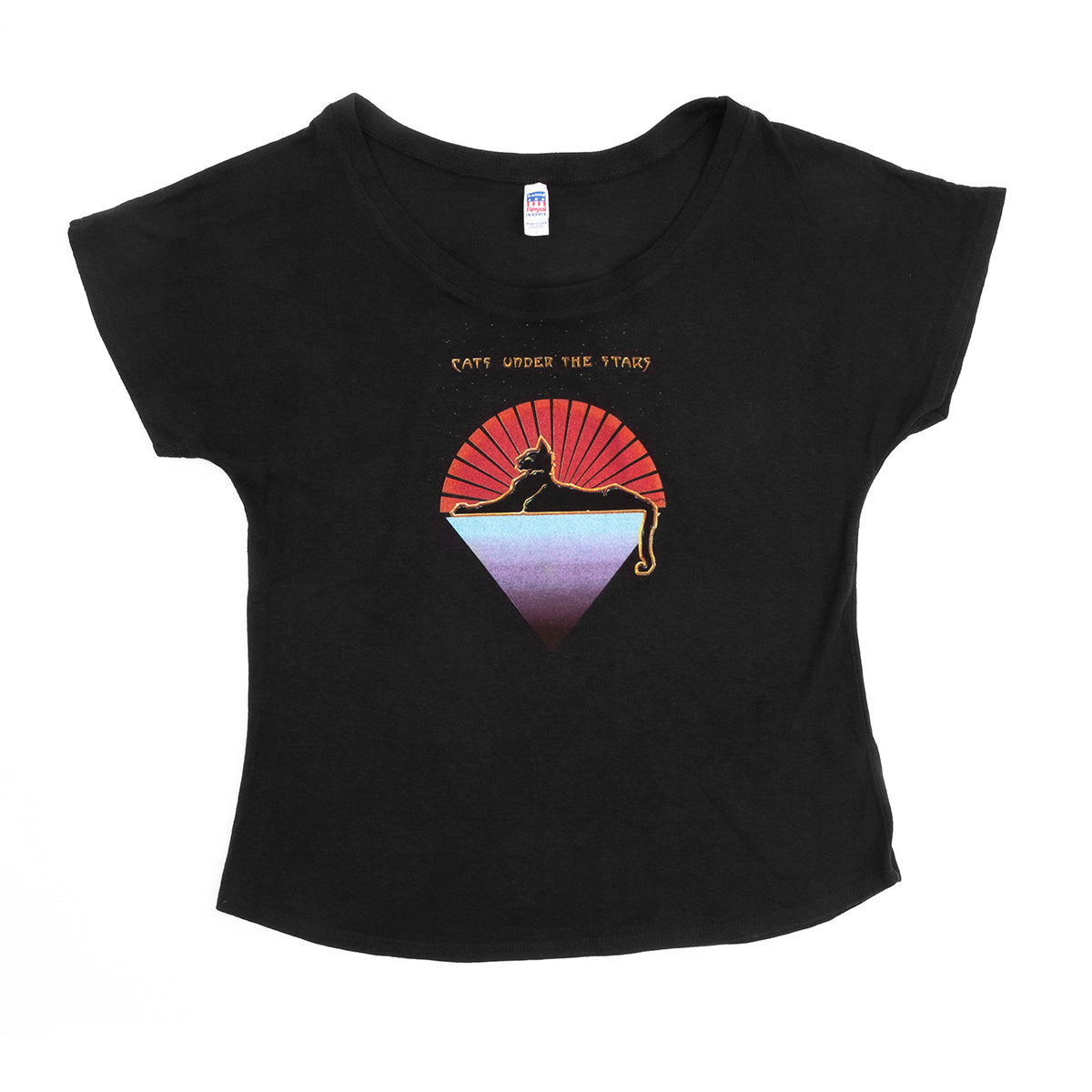 Cats Under The Stars Women's Dolman HIDDEN