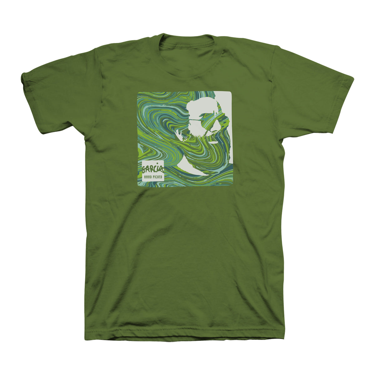 Garment Dyed Garcia Hand Picked Hybrid Logo T-Shirt