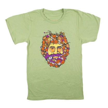 Jerry In Bloom Organic Shortsleeve T-Shirt