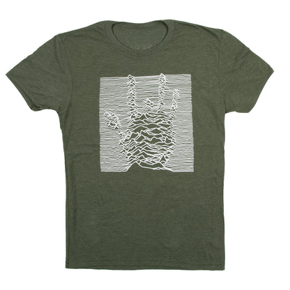 Electromagnetic Handprint Sustainable T-Shirt