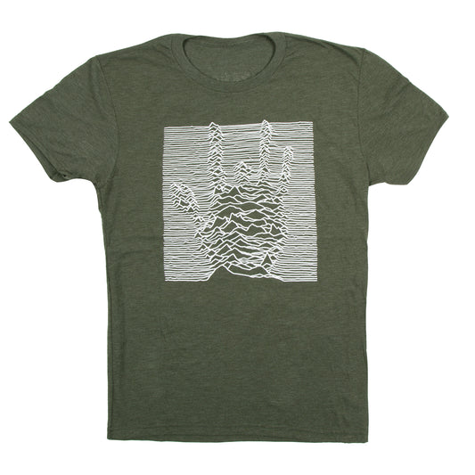 Electromagnetic Handprint Sustainable T-Shirt